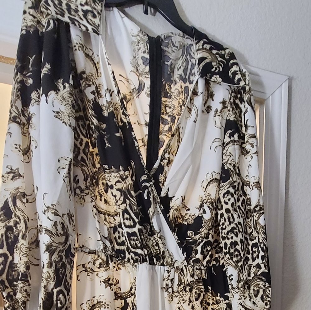 One piece, paisley jumpsuit